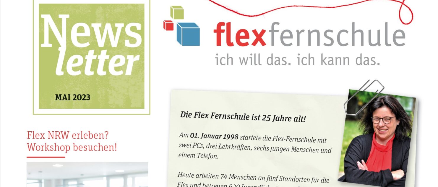 Newsletter der Flex von Mai 2023