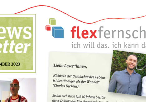 Ausschnitt des Newsletters vom November 2023